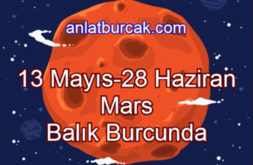 Mars Balık Burcunda 13 Mayıs-28 Haziran 2020