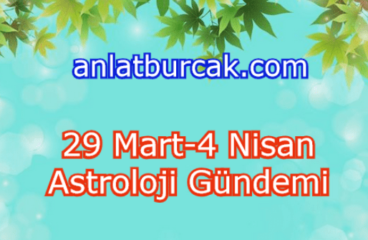 29 Mart-4 Nisan 2021 Astroloji Gündemi