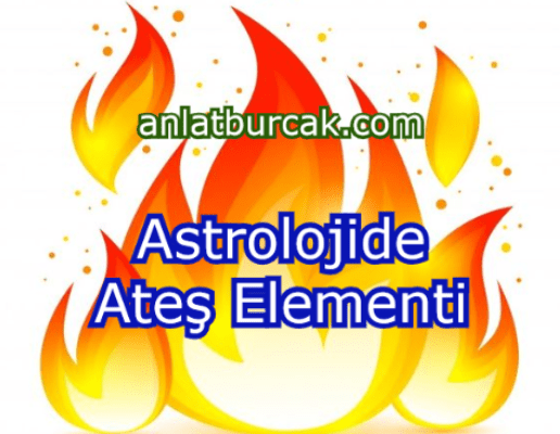 Astrolojide Ateş Elementi | Anlat Burçak