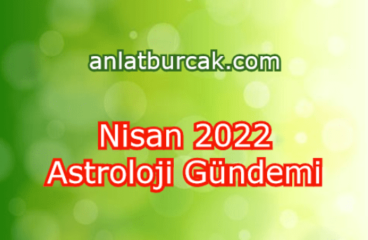 Nisan 2022 Astroloji Gündemi