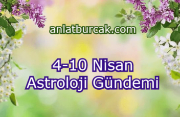 4-10 Nisan 2022 Astroloji Gündemi