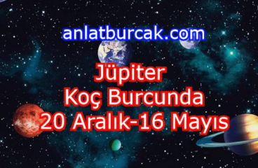 Jüpiter Koç Burcunda 20 Aralık 2022-16 Mayıs 2023