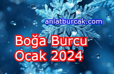 Boğa Burcu Ocak 2024