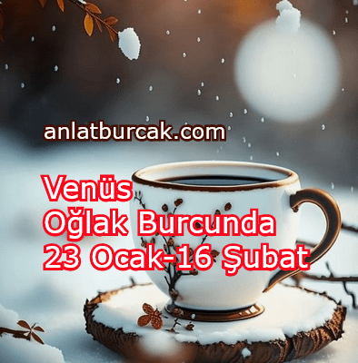 Venüs Oğlak Burcunda 23 Ocak-16 Şubat 2024