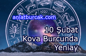 10 Şubat 2024 Kova Burcunda Yeniay