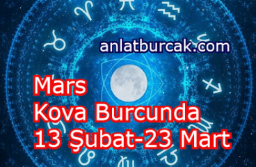 Mars Kova Burcunda 13 Şubat-23 Mart 2024