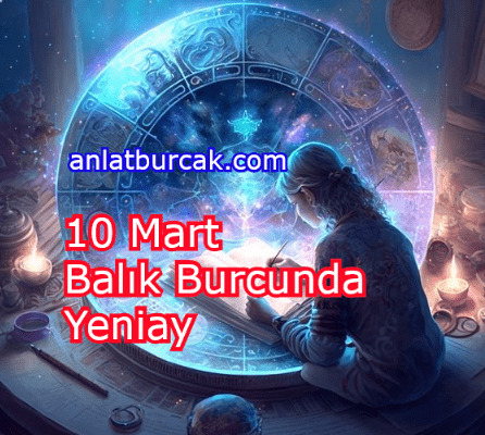 10 Mart 2024 Balık Burcunda Yeniay