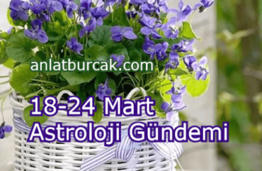 18-24 Mart 2024 Astroloji Gündemi