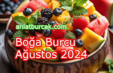 Boğa Burcu Ağustos 2024