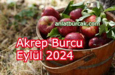 Akrep Burcu Eylül 2024