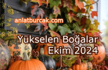 Yükselen Boğalar Ekim 2024