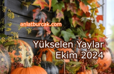 Yükselen Yaylar Ekim 2024