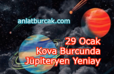 29 Ocak 2025 Kova Burcunda Jüpiteryen Yeniay