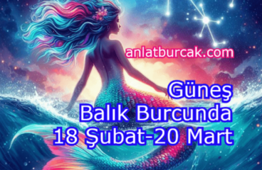 Güneş Balık Burcunda 18 Şubat-20 Mart 2025