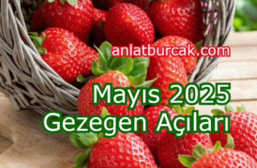 Mayıs 2025 Gezegen Açıları