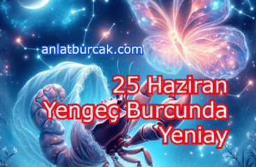 25 Haziran 2025 Yengeç Burcunda Yeniay