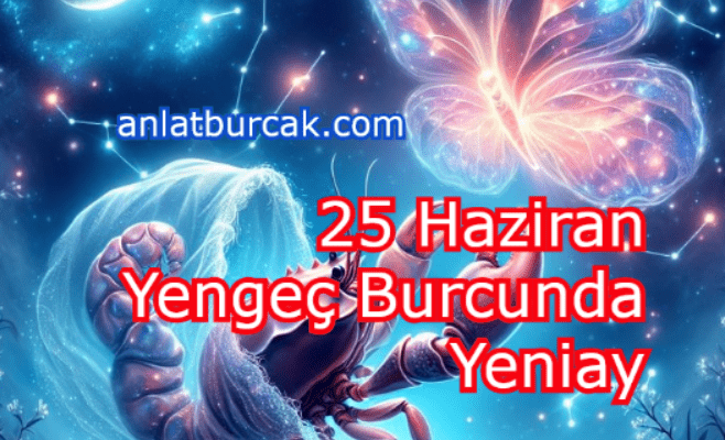 25 Haziran 2025 Yengeç Burcunda Yeniay