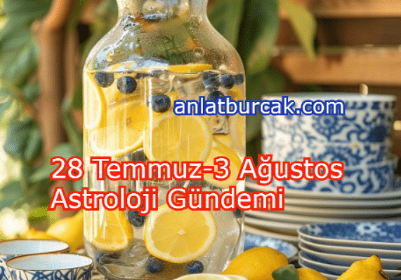 28 Temmuz-3 Ağustos 2025 Astroloji Gündemi