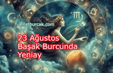 23 Ağustos 2025 Başak Burcunda Yeniay