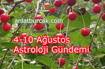 4-10 Ağustos 2025 Astroloji Gündemi