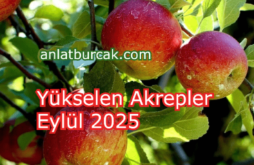 Yükselen Akrepler Eylül 2025