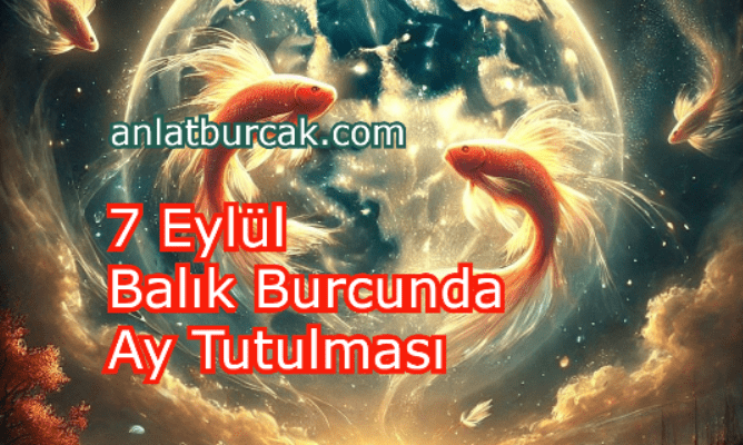 7 Eylül 2025 Balık Burcunda Ay Tutulması