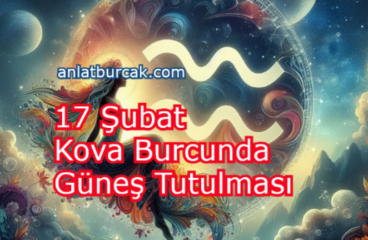 17 Şubat 2026 Kova Burcunda Güneş Tutulması