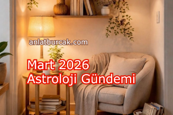 Mart 2026 Astroloji Gündemi