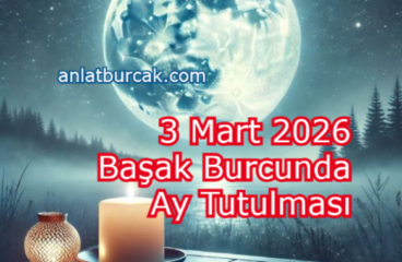 3 Mart 2026 Başak Burcunda Ay Tutulması