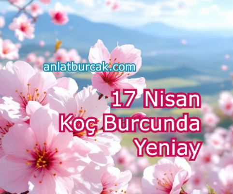 17 Nisan 2026 Koç Burcunda Yeniay