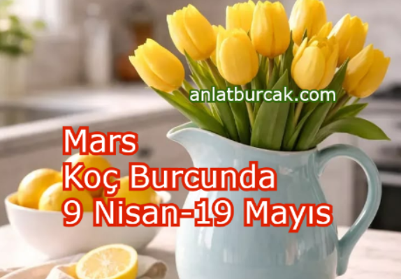 Mars Koç Burcunda 9 Nisan-19 Mayıs 2026