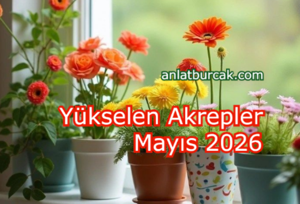 Yükselen Akrepler Mayıs 2026