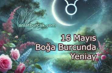16 Mayıs 2026 Boğa Burcunda Yeniay