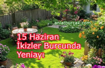15 Haziran 2026 İkizler Burcunda Yeniay