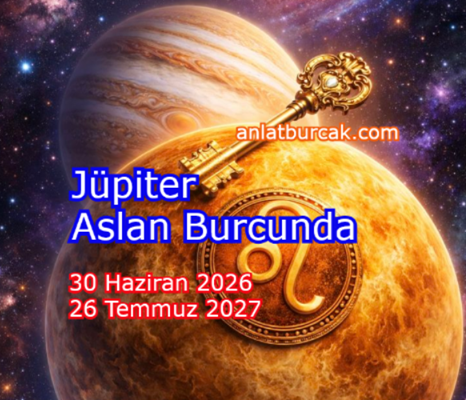 Jüpiter Aslan Burcunda 30 Haziran 2026-26 Temmuz 2027