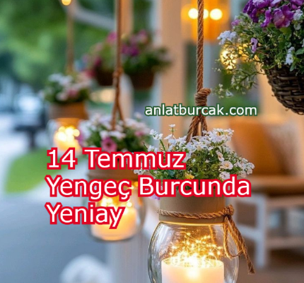 14 Temmuz 2026 Yengeç Burcunda Yeniay