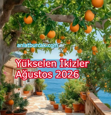 Yükselen İkizler Ağustos 2026