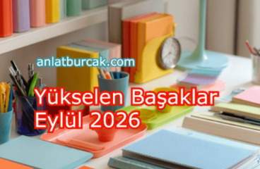 Yükselen Başaklar Eylül 2026