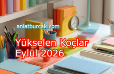 Yükselen Koçlar Eylül 2026