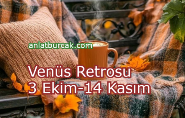 Venüs Retrosu 3 Ekim-14 Kasım 2026